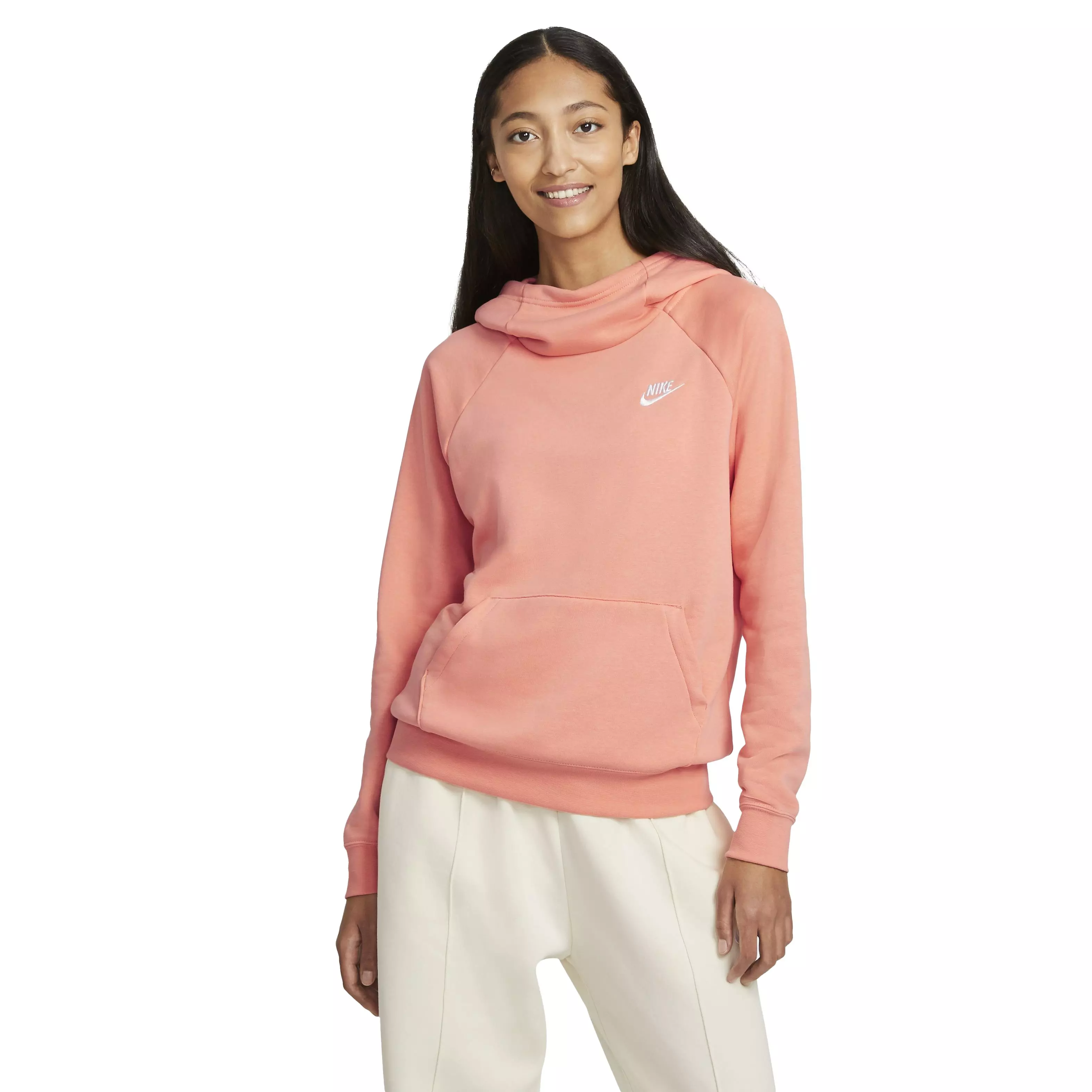 Nike Women s Sportswear Essential Funnel Neck Fleece Pullover